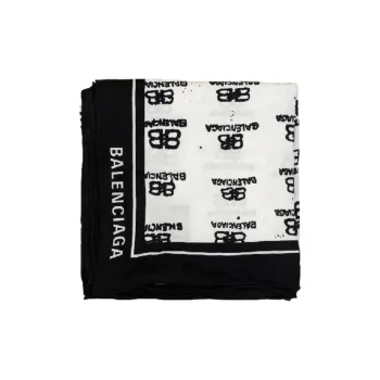 Balenciaga Silk Scarves Women's White