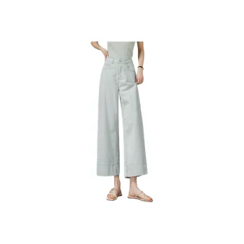 Weixi Jeans Women's Duck Cyan White