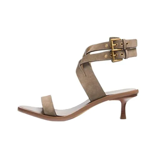 MICHAEL KORS Irene One Strap Sandals 5cm Women's Umber