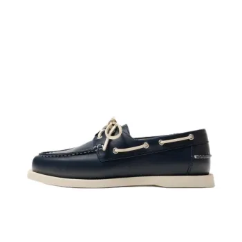 ZARA Boat Shoes Men Blue