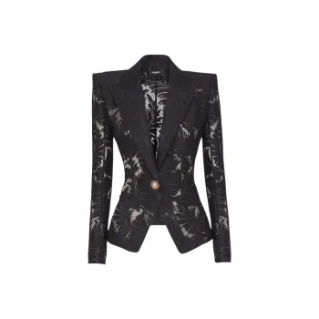 BALMAIN Jackets & Coats Women's Black