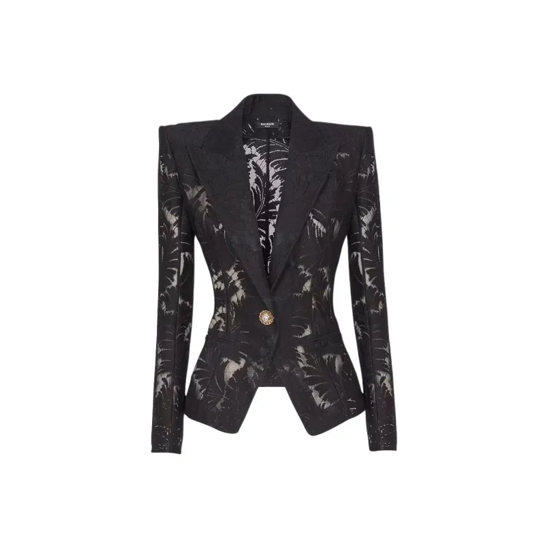 BALMAIN Jackets & Coats Women's Black-0