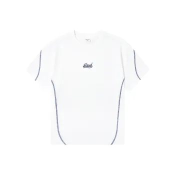 DESSUU Drop Shoulder Sleeve T Shirt Women's