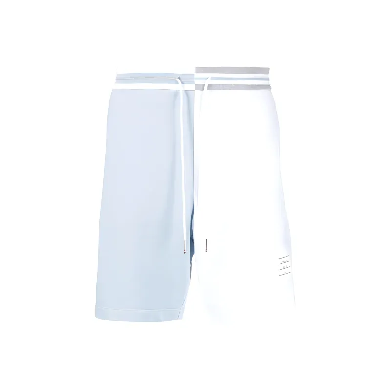 THOM BROWNE Funmix Colour Block Drawstring Shorts-0