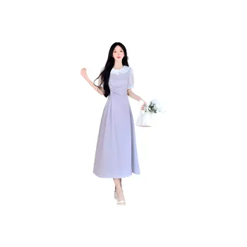 Mu Xiao Xin Short Sleeved Dress Women's