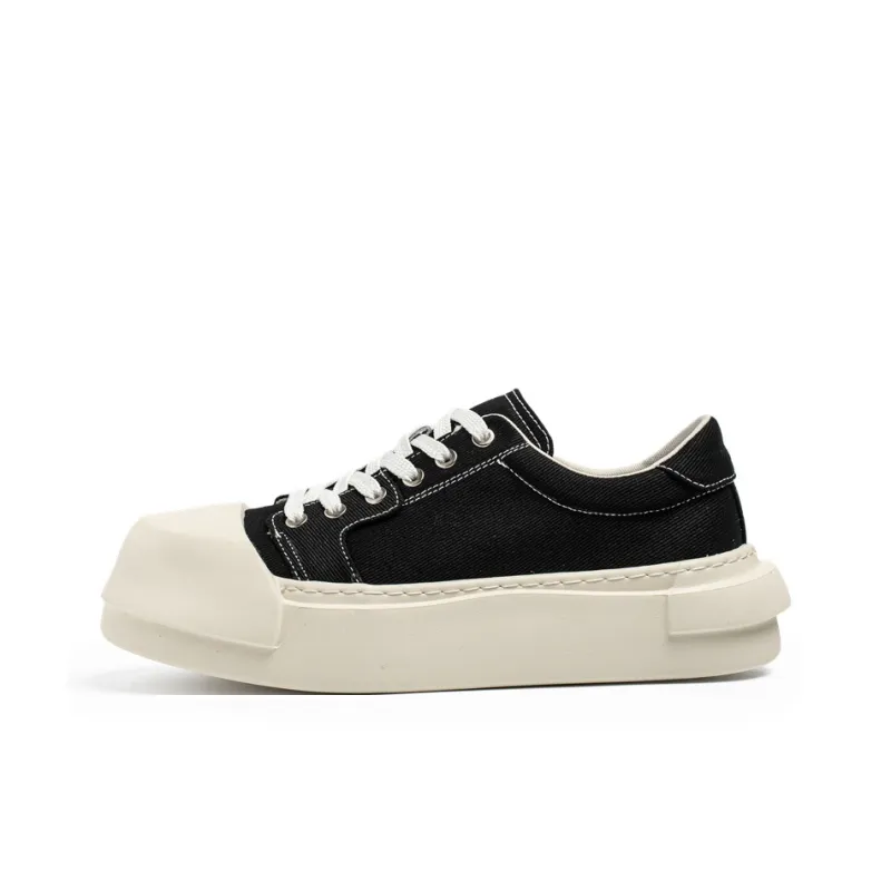 Black tailed Deer Slip Resistant, Breathable, Lightweight Low Top Skateboard Shoes Men's-3