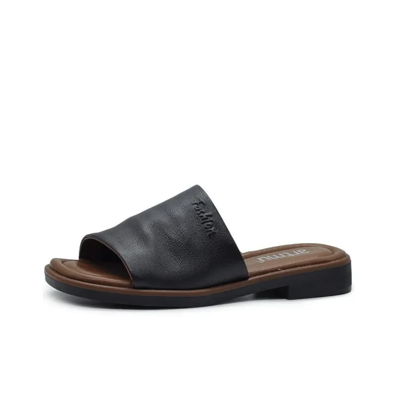 ARTMU Rubber Sole Quick Dry Slide Slippers Women's-1