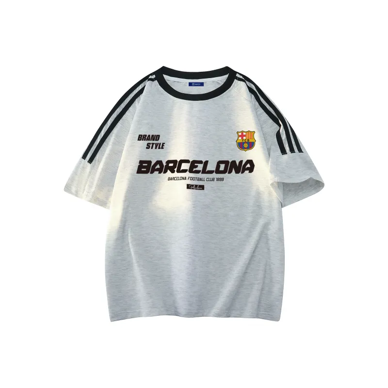 FCB ARCELONA T Shirts Unisex-6