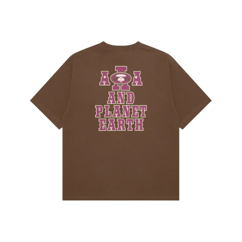 Aape Logo print T shirt-3