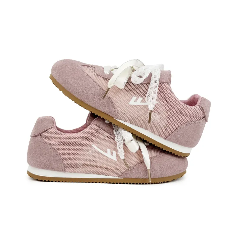 Warrior Breathable Balance Low Top Casual Shoes Women's Pink-2