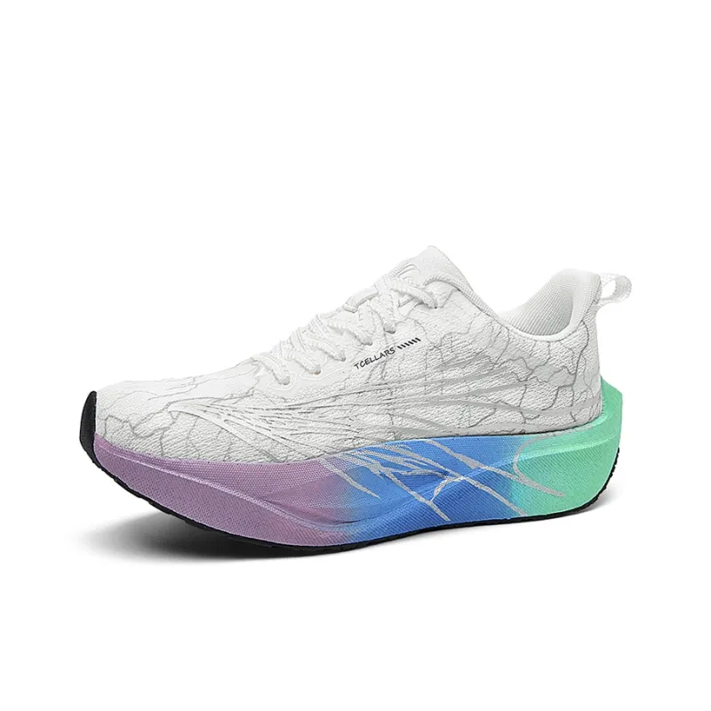 TCELLARS Cushioning, Breathable Coverage, Support, Balance, Rebound Low Top Running Shoes Unisex-9