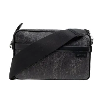 ETRO Small Paisley Printed Zipped Crossbody Bag