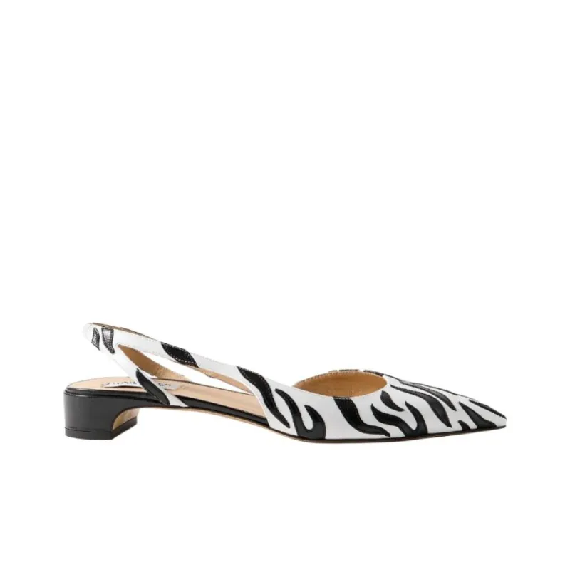 GABRIELA HEARST Delia Casual Single Shoes Women's Black White-1