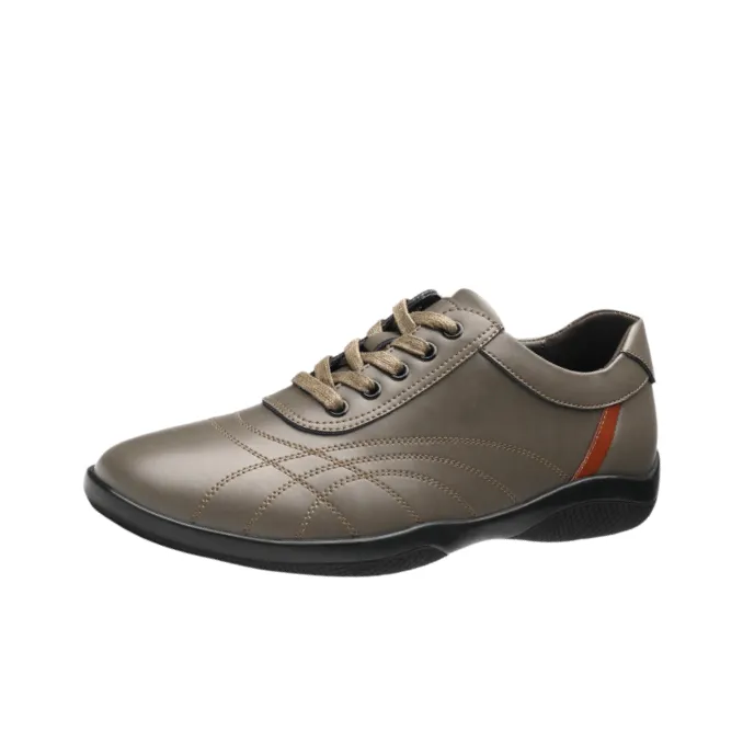 EGCHI Men's Casual Shoes Men Low Top Black-3
