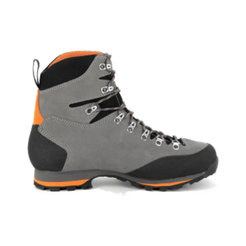 Zamberlan Abrasion Resistant Slip Resistant Crew Outdoor Boots Men's Gray Black Orange-1