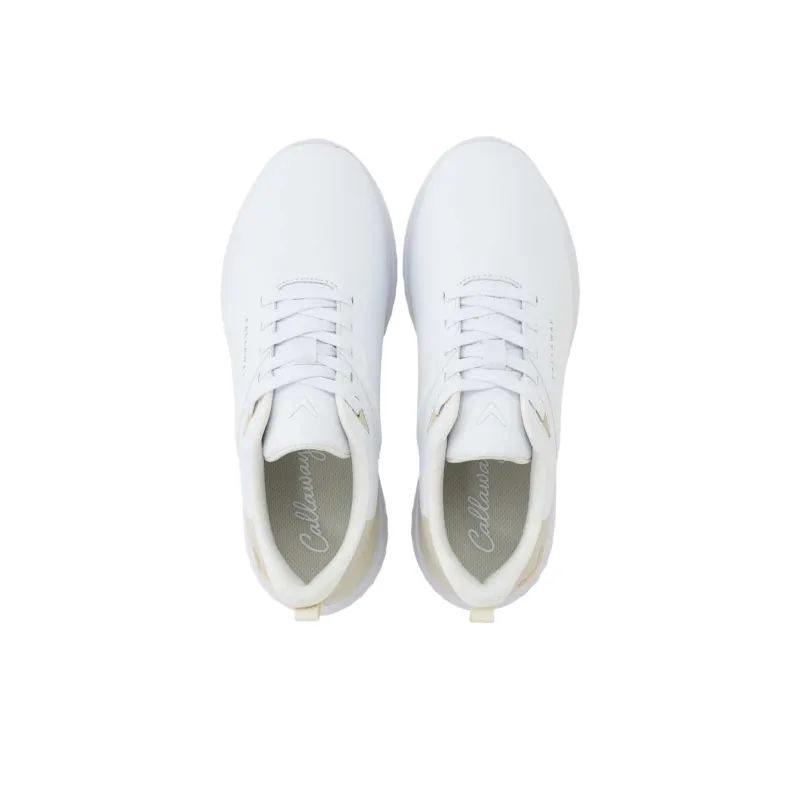 Callaway Low Top Golf Shoes Women's White-4