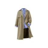 2 Pack (Apricot Coat+Light Blue Stripes Shirt)
