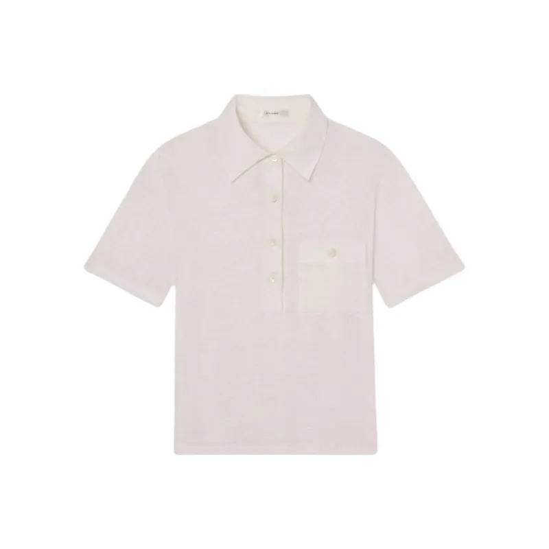 FRAME The Caddy Polo Top-0