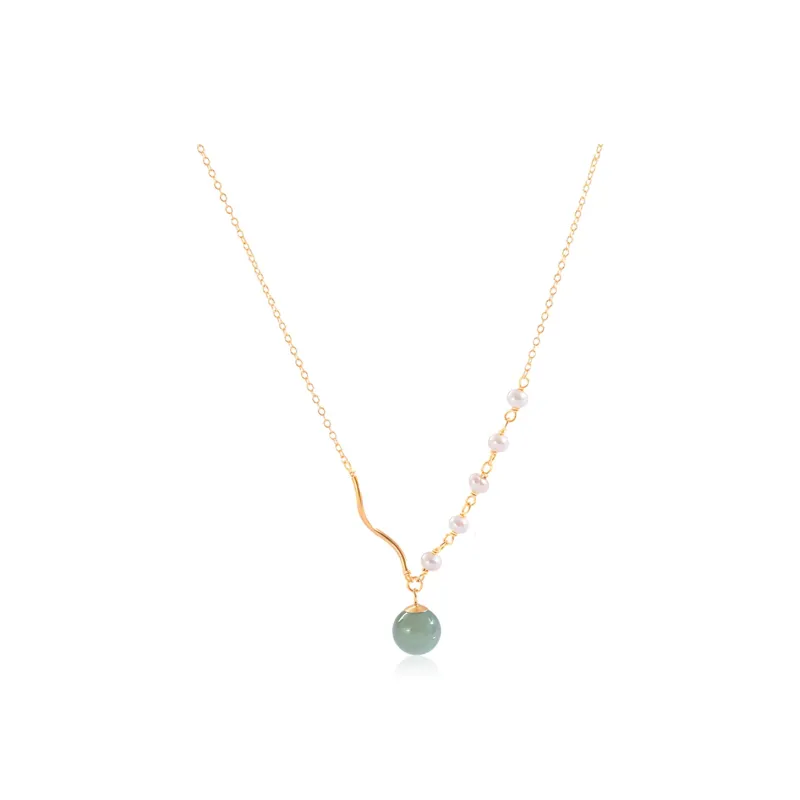 GUDS GAVE Colored Glaze Necklaces Women's-3