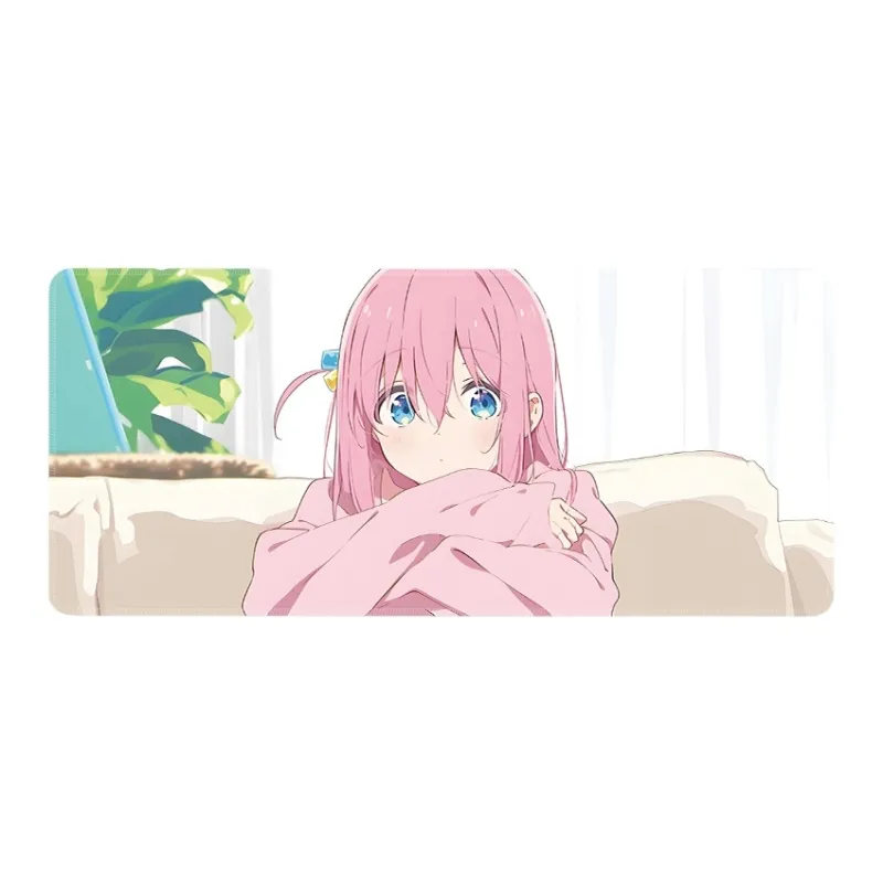 DANYIN Extra Large Bocchi The Rock! Bocchi Chan Computer Keyboard Pad Men's Anime Gaming Mouse Pad Desk Mat Mouse Pads-36