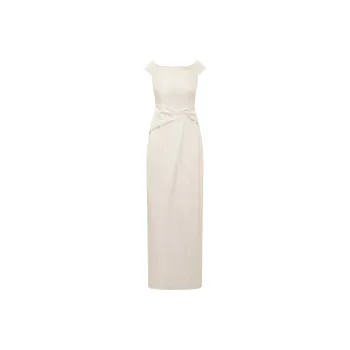 Polo Ralph Lauren Off shoulder Crepe Gown