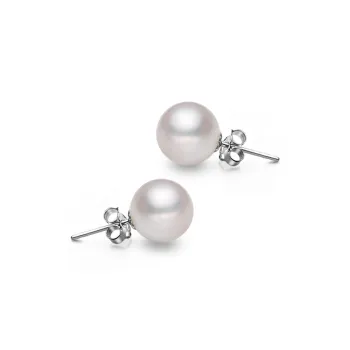 Andaozi Pearl Stud Earrings Women's