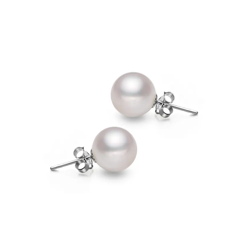 Andaozi Pearl Stud Earrings Women's-0