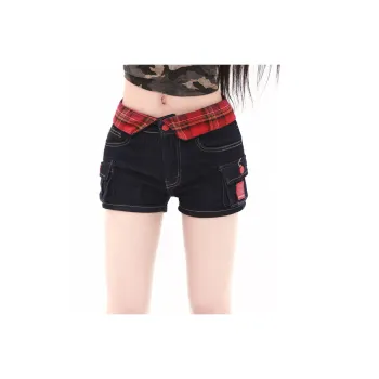 DGMZ Denim Shorts Women's Black