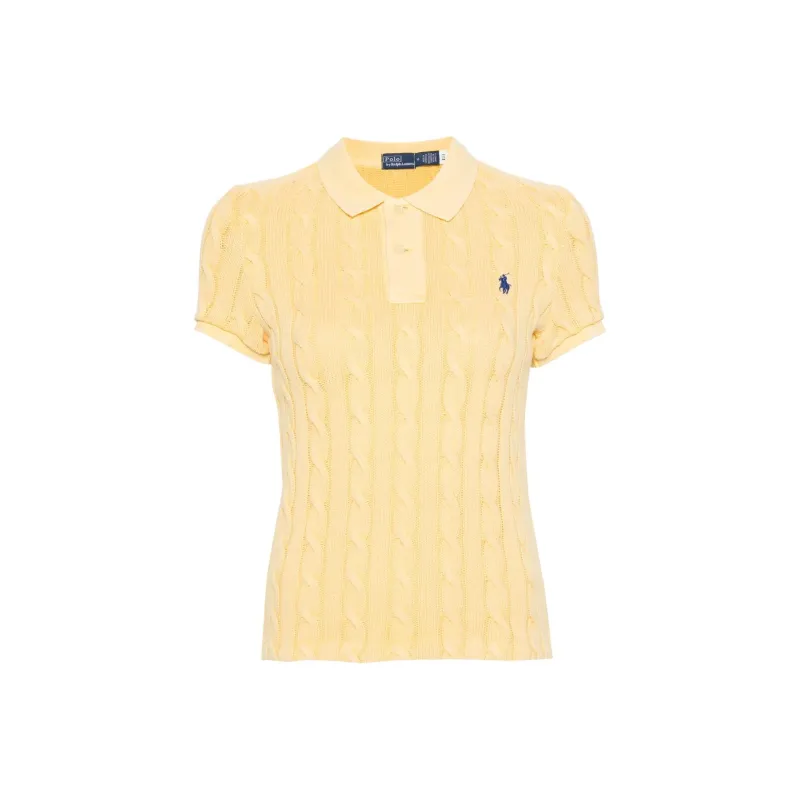 Polo Ralph Lauren Polo Pony Knitted Polo Shirt-0
