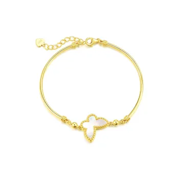 Ji Zhi S925 Silver Bangles Women's