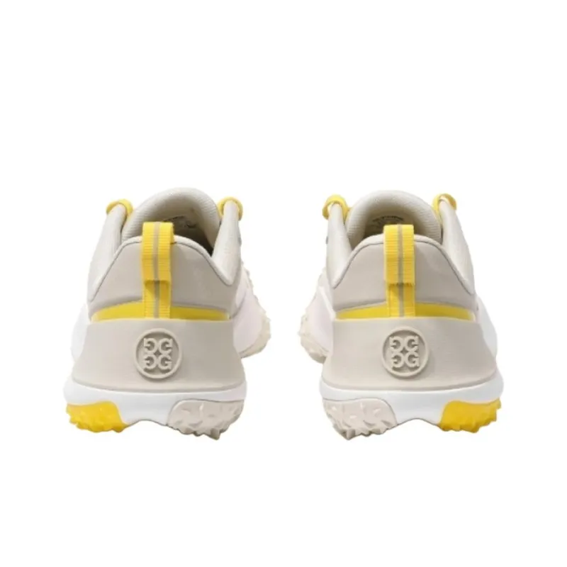 GFORE Slip Resistant, Abrasion Resistant, Waterproof Low Top Golf Shoes Men's Ivory White-4