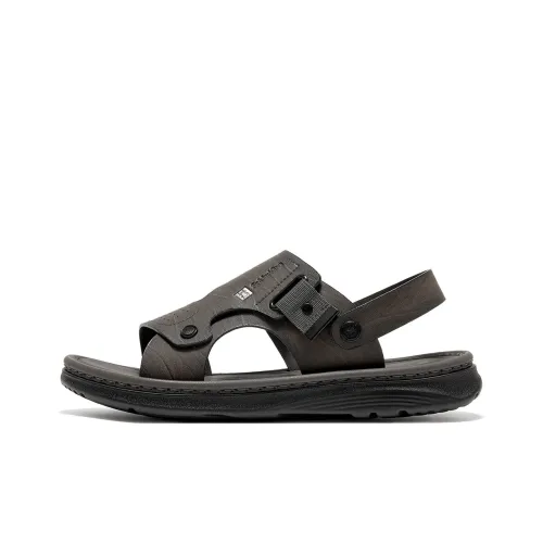 Spider King Beach Sandals Men's Gray