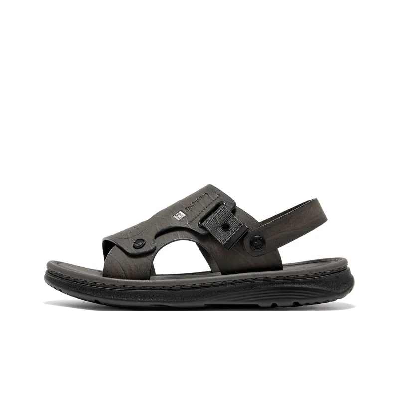 Spider King Beach Sandals Men's Gray-0