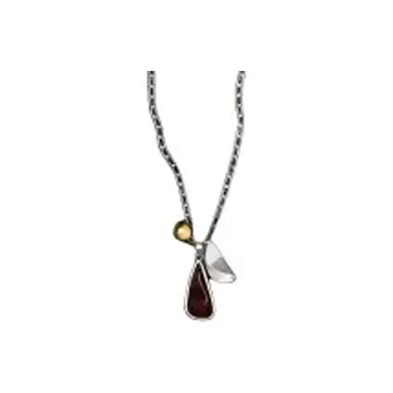 CELINE Brass Necklaces Unisex Silver-1