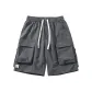 Dark Gray (M45 Ink Gray Smiley Face Pants Logo)
