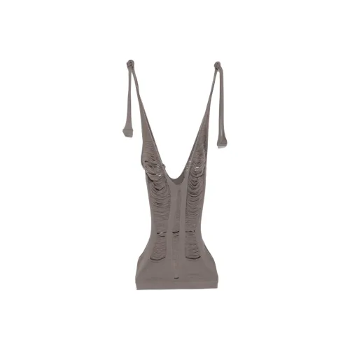 RICK OWENS/RO Tank Top Women's Medium Gray
