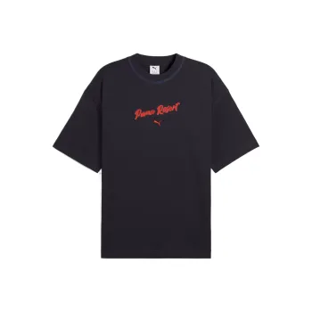 PUMA Playera Estampada Oversized Para Mujer Premium Essentials