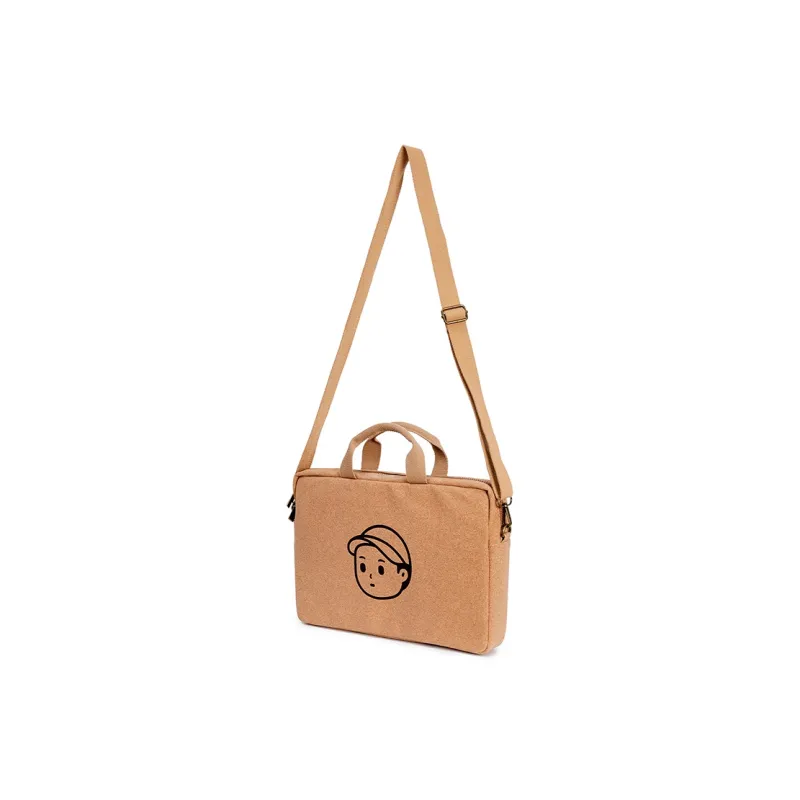 Finerworld Cork Handbag Unisex Cow Leather Paper-1