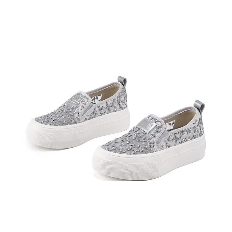 DAPHNE Anti Slip Wear Resistant Low Top Skateboard Shoes Women's-2
