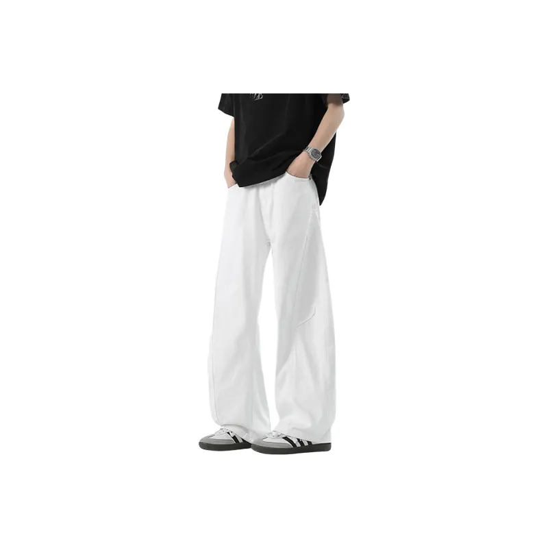 Dme Jeans Unisex White-0
