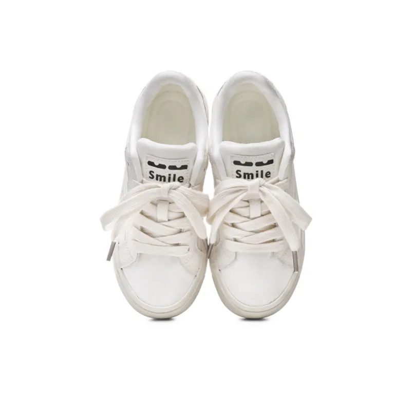 Ordifen Low Top Canvas Shoes Women's White-2