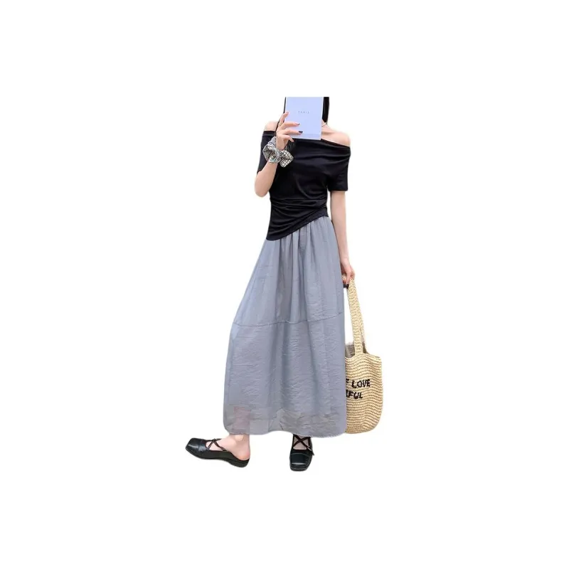 The Temptation Of The Muse Casual Long Skirt Women's-4