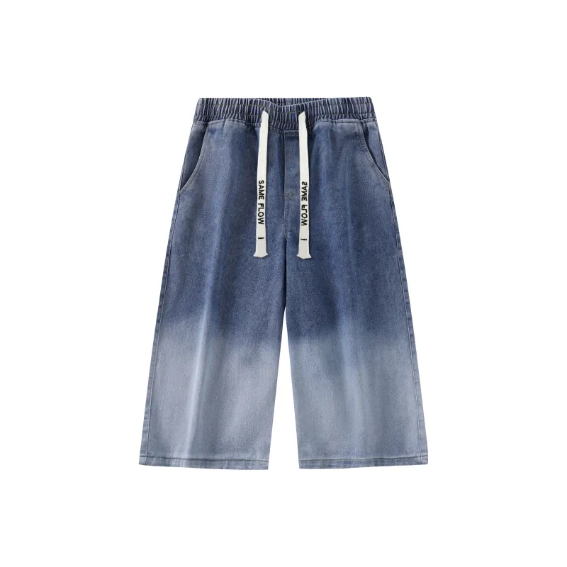 SAME FLOW Denim Shorts Unisex-7