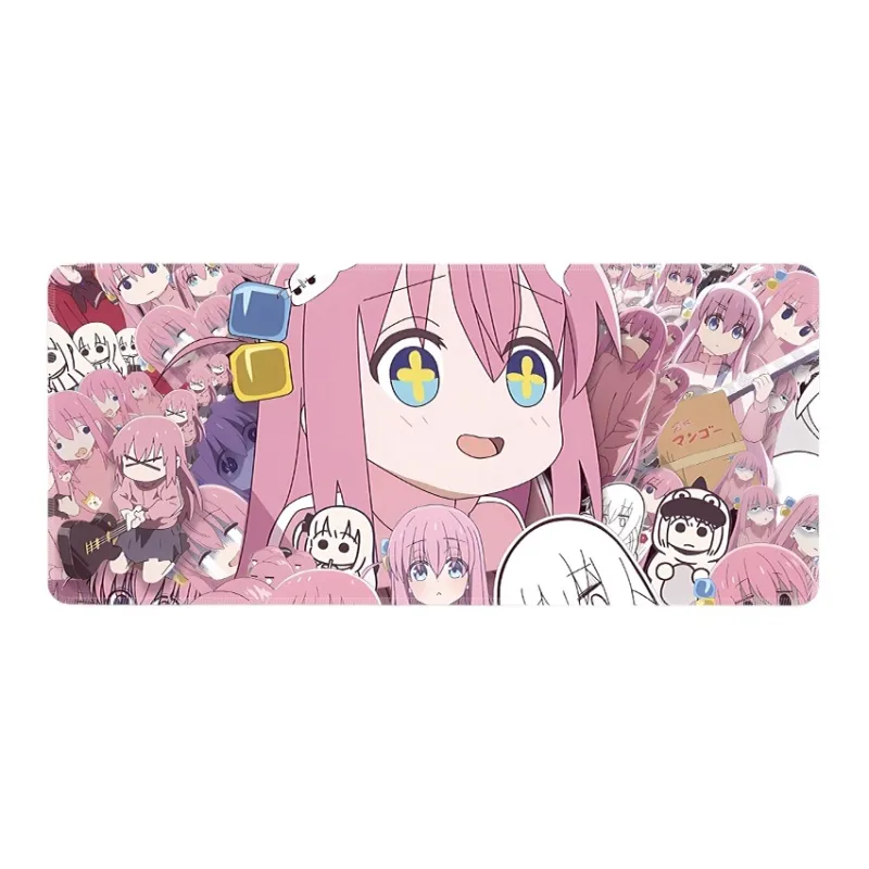 DANYIN Extra Large Bocchi The Rock! Bocchi Chan Computer Keyboard Pad Men's Anime Gaming Mouse Pad Desk Mat Mouse Pads-63
