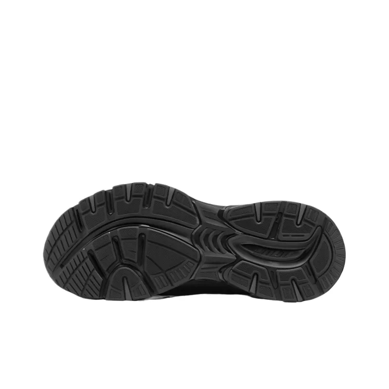 Skechers SPORT MENS Low Top Chunky Sneakers Men's Black-3