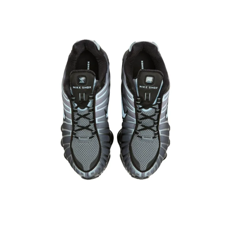 Nike Shox TL Series Anti Slip Wear Resistant Low Top Running Shoes Unisex Black Blue-1