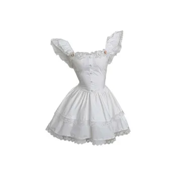 GUOZHEN Short Sleeved Dress Women's