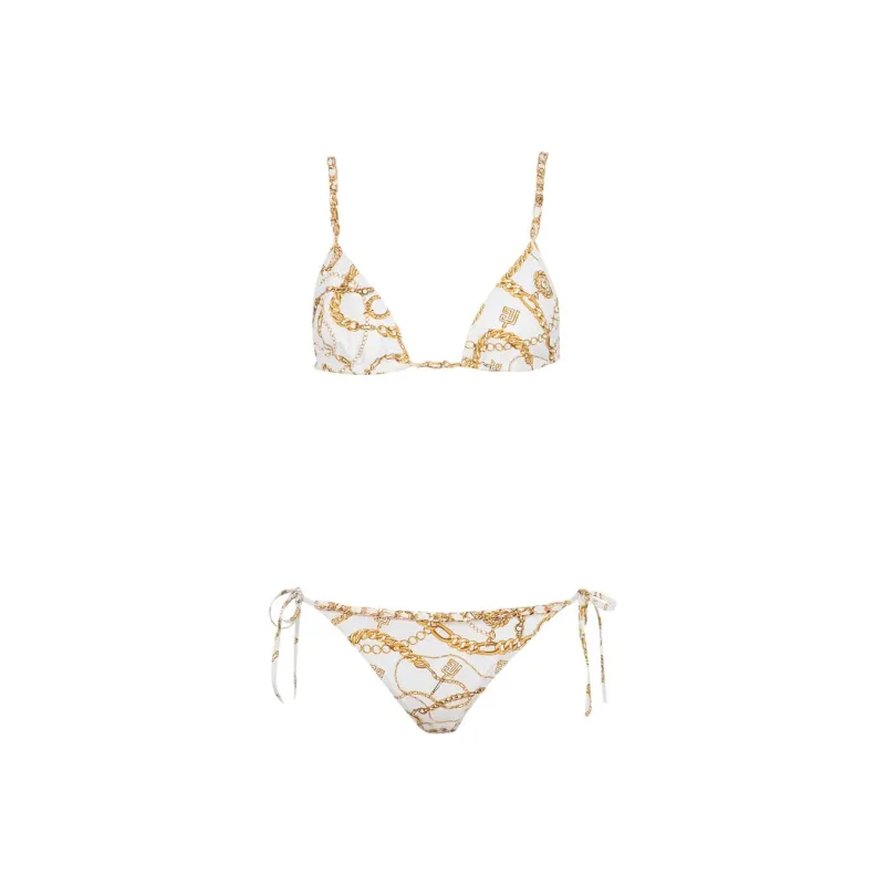 BALMAIN Two Piece Swimsuit Women's Gold-0
