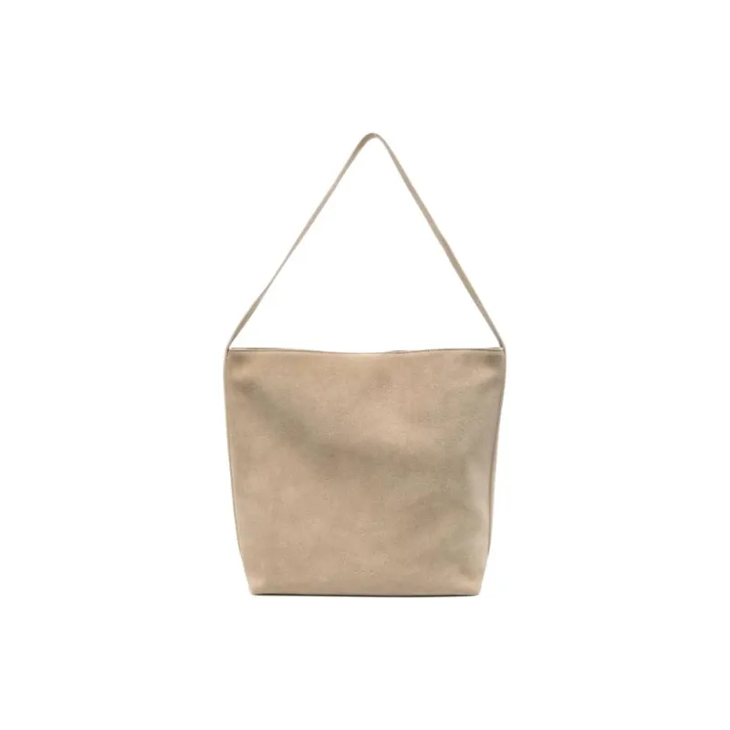 AESTHER EKME Cow Leather Shoulder Bag Women's Light Sand-0
