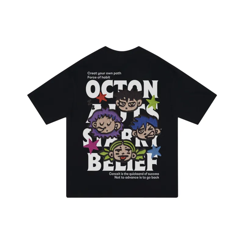Small Columns Under The Sea T Shirt Unisex-6